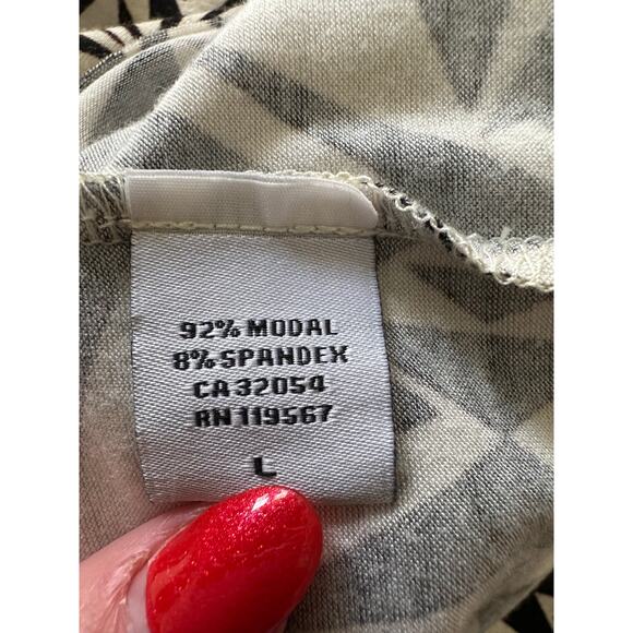 Rachel Pally- NWT- Lark Black Kaleidoscope Mini Dress - Large - Picture 5 of 9